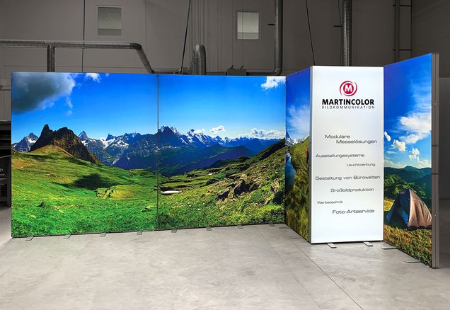 LED Messestand - ALU LightUp LED Messestand - ALU LightUp