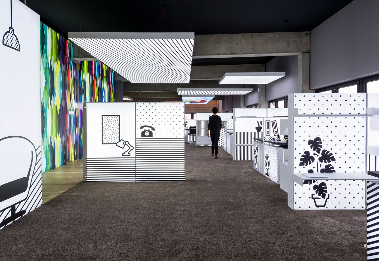 LED-Messewand als Raumteiler LED-Messewand als Raumteiler