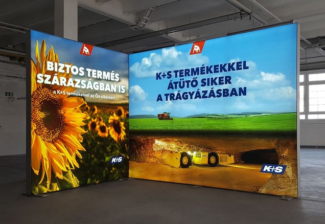 LED Messestand - ALU STAR - K+S Minerals and Agriculture GmbH LED Messestand - ALU STAR - K+S Minerals and Agriculture GmbH