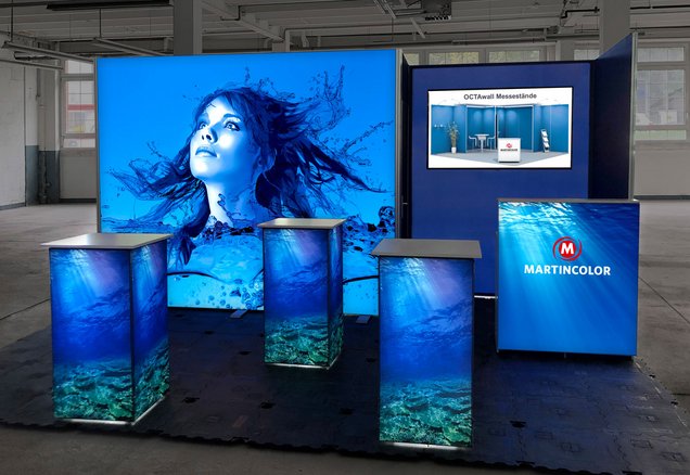 LED Messestand - OCTAlumina LED Messestand - OCTAlumina