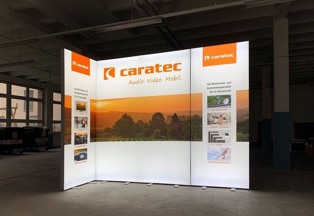 LED Messestand - ALU LightUp - Caratec GmbH LED Messestand - ALU LightUp - Caratec GmbH