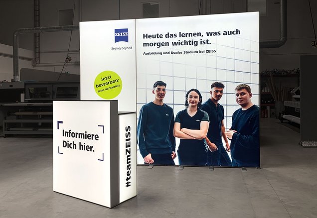 LED Messestand - ALU LightUp - Carl Zeiss LED Messestand - ALU LightUp - Carl Zeiss
